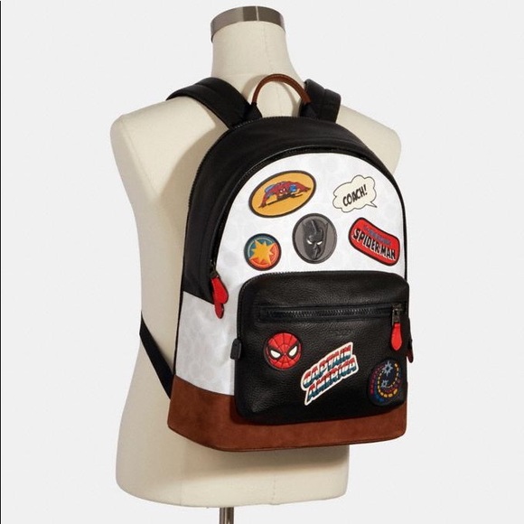 coach backpack patches